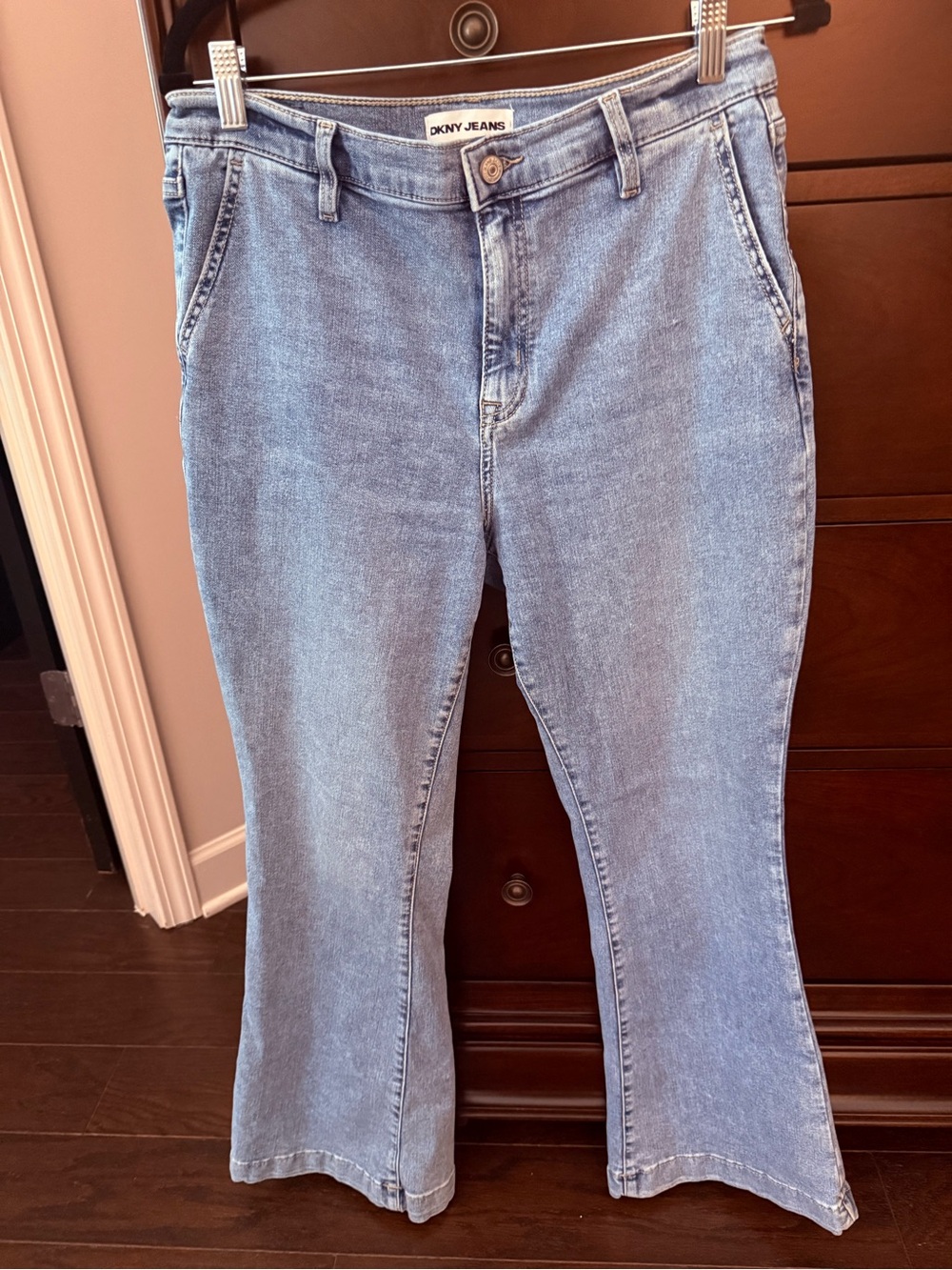 DKNY Light Blue Flare Jeans